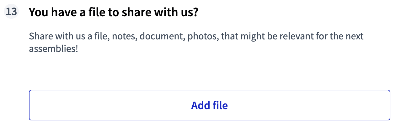 Tipo de arquivos - frontend